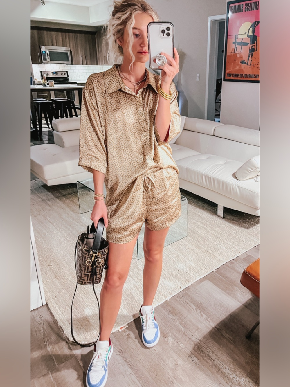Tell Your Friends Shorts Matching Set